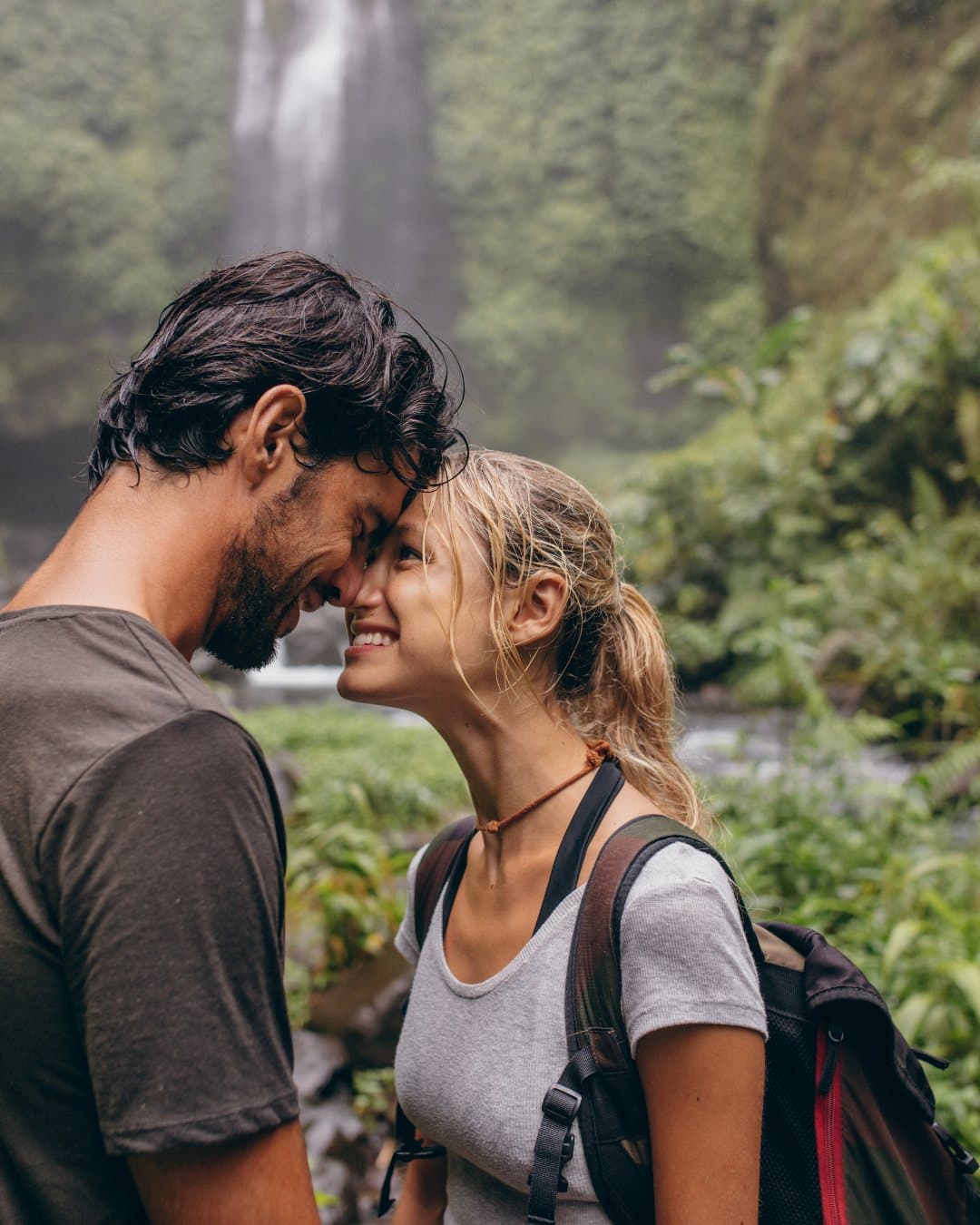 A couple together in the Chiapas highlands